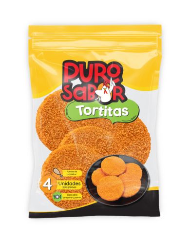 Tortitas de Pollo 4 Unidades